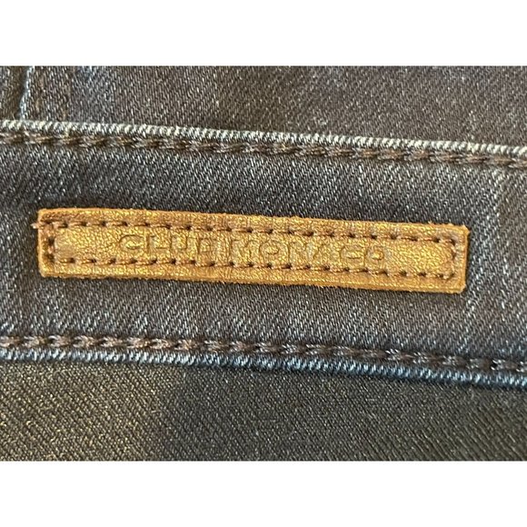 Club Monaco Womens Jeans Straight Leg Mid Rise Five Design Pockets Blue Size 30 - Picture 11 of 11